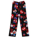 Korean Cartoon Print Casual Pants – Loose Fit for Spring & Autumn
