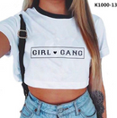 Kawaii Streetwear Crop Top – Graphic Tees for Best Friends