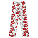 Korean Cartoon Print Casual Pants – Loose Fit for Spring & Autumn