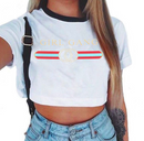 Kawaii Streetwear Crop Top – Graphic Tees for Best Friends