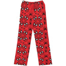 Korean Cartoon Print Casual Pants – Loose Fit for Spring & Autumn