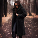 Chic Long-Sleeved Woolen Coat – Elegant Net Color Design
