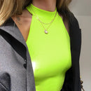 Sleek European-American Slit Jumpsuit – Sexy Halter Neck Vest Top