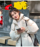 Cozy Knee-Length Cotton Jacket – Thick and Loose Fit Outerwear