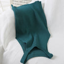 Casual Off-Shoulder Knitted Tank Top – Stretchy Crop for Women